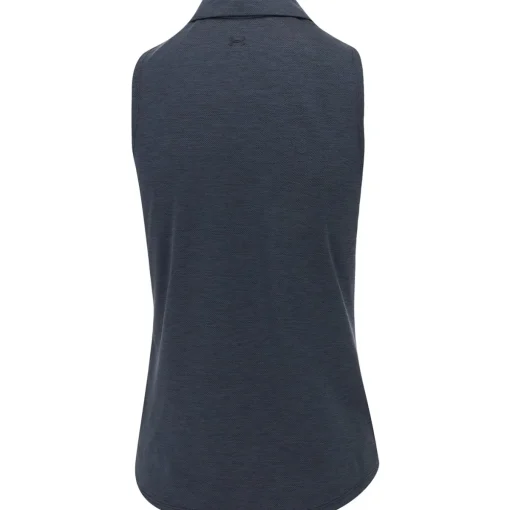 Under Armour Playoff Heather Sleeveless Shirt Polo Short Sleeve Golf Apparel
