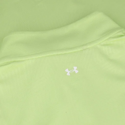 Under Armour Playoff Savvy Zip Shirt Polo Short Sleeve Golf Apparel