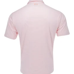 Under Armour T2 Green Bridge Stripe Shirt Polo Short Sleeve Golf Apparel