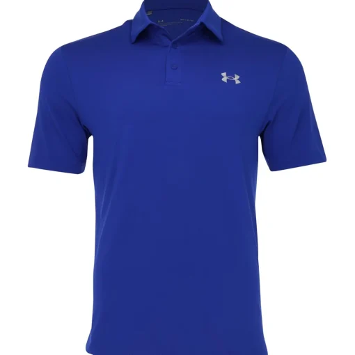Under Armour T2 Green Shirt Polo Short Sleeve Golf Apparel