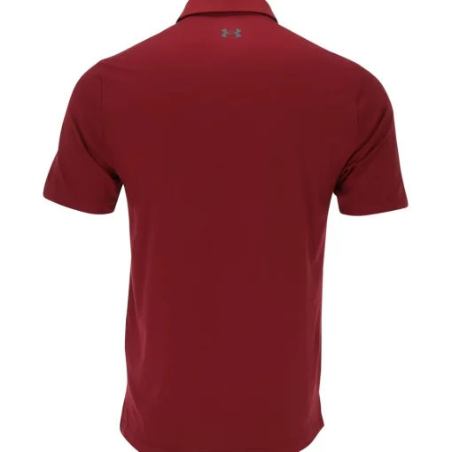 Under Armour T2 Green Shirt Polo Short Sleeve Golf Apparel