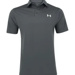 Under Armour T2 Green Shirt Polo Short Sleeve Golf Apparel