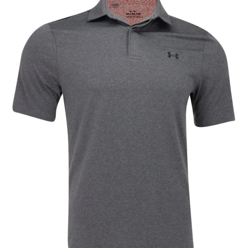 Under Armour UA Aura Shirt Polo Short Sleeve Golf Apparel