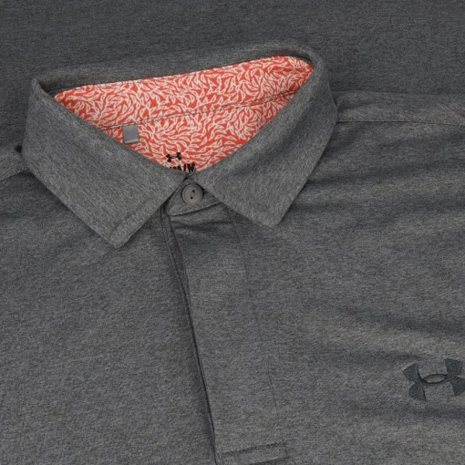 Under Armour UA Aura Shirt Polo Short Sleeve Golf Apparel