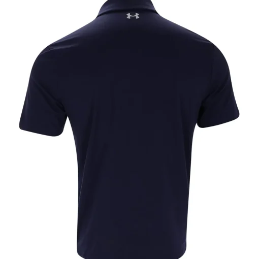 Under Armour UA Aura Solid Shirt Polo Short Sleeve Golf Apparel