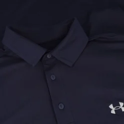 Under Armour UA Aura Solid Shirt Polo Short Sleeve Golf Apparel