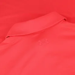 Under Armour UA Aura Solid Shirt Polo Short Sleeve Golf Apparel