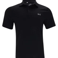 Under Armour UA Aura Solid Shirt Polo Short Sleeve Golf Apparel
