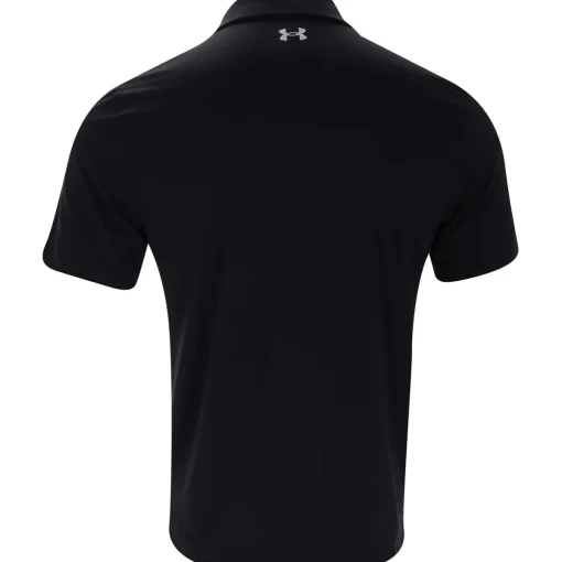 Under Armour UA Aura Solid Shirt Polo Short Sleeve Golf Apparel