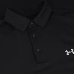Under Armour UA Aura Solid Shirt Polo Short Sleeve Golf Apparel