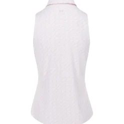 Under Armour UA Drive Clubhouse Grid Sleeveless Shirt Polo Short Sleeve Golf Apparel