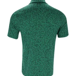 Under Armour UA Drive Gnome Print Shirt Polo Short Sleeve Golf Apparel