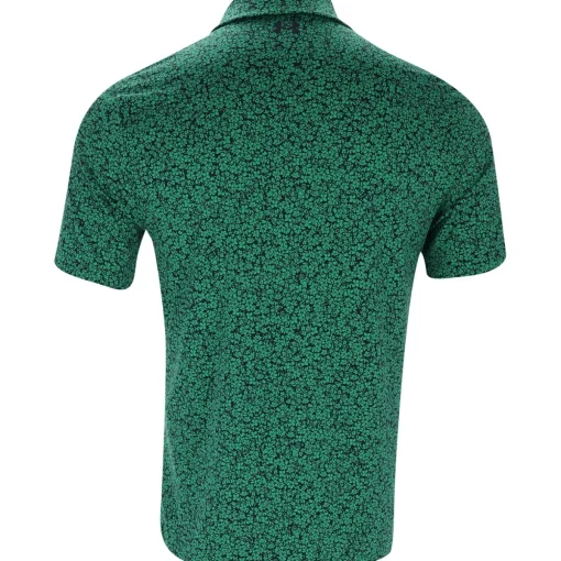 Under Armour UA Drive Gnome Print Shirt Polo Short Sleeve Golf Apparel