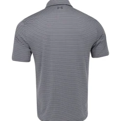Under Armour UA Drive Groove Stripe Shirt Polo Short Sleeve Golf Apparel