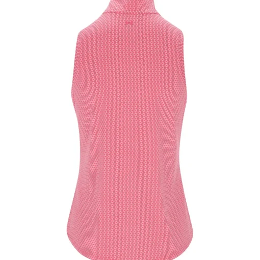 Under Armour UA Drive Ocular Print Sleeveless Shirt Polo Short Sleeve Golf Apparel