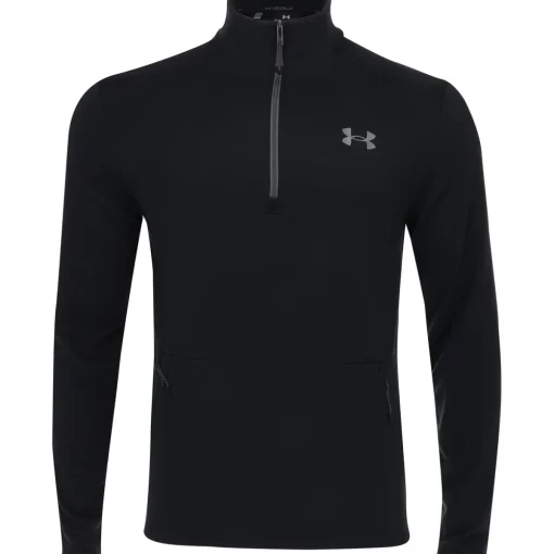Under Armour UA Fusion Fleece 1/4 Zip Outerwear Pullover Golf Apparel