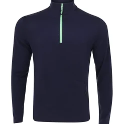 Under Armour UA Fusion Fleece 1/4 Zip Outerwear Pullover Golf Apparel