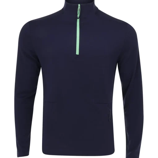 Under Armour UA Fusion Fleece 1/4 Zip Outerwear Pullover Golf Apparel