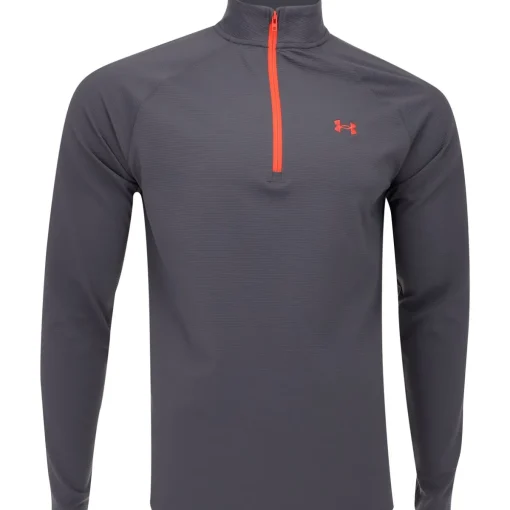 Under Armour UA Fusion Ottoman 1/4 Zip Outerwear Pullover Golf Apparel