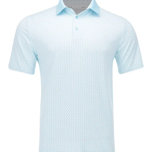 Under Armour UA Playoff 3.0 Crane Drift Print Shirt Polo Short Sleeve Golf Apparel