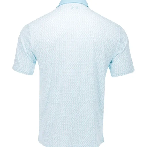 Under Armour UA Playoff 3.0 Crane Drift Print Shirt Polo Short Sleeve Golf Apparel