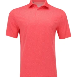 Under Armour UA Playoff 3.0 Coral Jacquard Shirt Polo Short Sleeve Golf Apparel