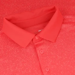 Under Armour UA Playoff 3.0 Coral Jacquard Shirt Polo Short Sleeve Golf Apparel