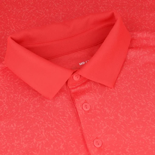 Under Armour UA Playoff 3.0 Coral Jacquard Shirt Polo Short Sleeve Golf Apparel