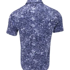 Under Armour UA Playoff 3.0 Density Print Shirt Polo Short Sleeve Golf Apparel