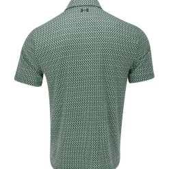 Under Armour UA Playoff 3.0 Density Print Shirt Polo Short Sleeve Golf Apparel