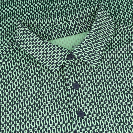 Under Armour UA Playoff 3.0 Density Print Shirt Polo Short Sleeve Golf Apparel
