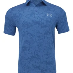Under Armour UA Playoff 3.0 Line Dye Jacquard Shirt Polo Short Sleeve Golf Apparel