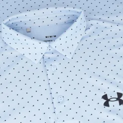 Under Armour UA Playoff 3.0 On Green Shirt Polo Short Sleeve Golf Apparel