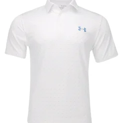 Under Armour UA Playoff 3.0 On Green Shirt Polo Short Sleeve Golf Apparel