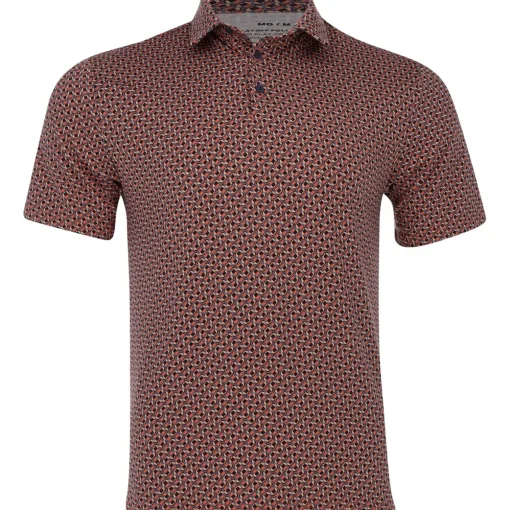 Under Armour UA Playoff 3.0 Link Micro Print Shirt Polo Short Sleeve Golf Apparel