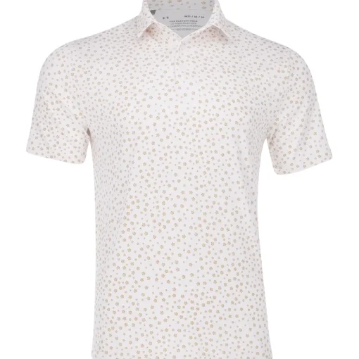 Under Armour UA Playoff 3.0 Fuse Print Shirt Polo Short Sleeve Golf Apparel