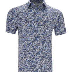 Under Armour UA Playoff Dogwood Print Shirt Polo Short Sleeve Golf Apparel