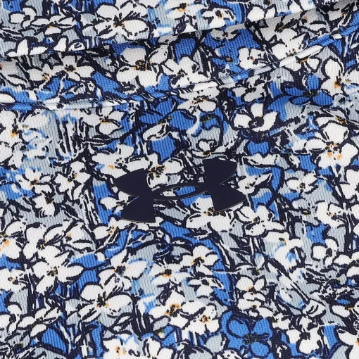Under Armour UA Playoff Dogwood Print Shirt Polo Short Sleeve Golf Apparel