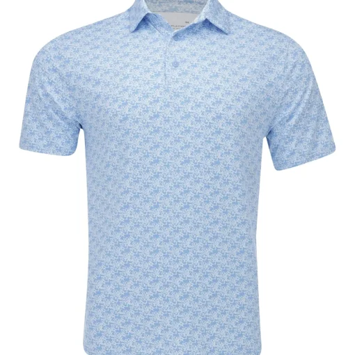 Under Armour UA Playoff Golden Eagle Shirt Polo Short Sleeve Golf Apparel