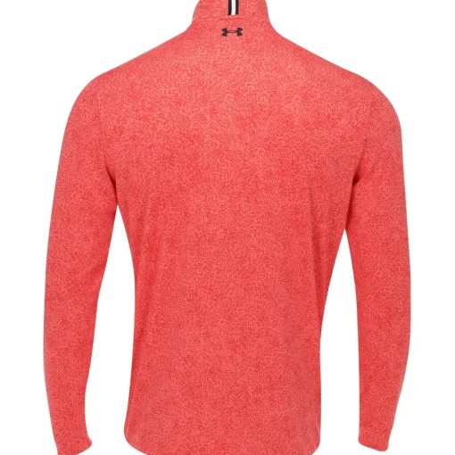Under Armour UA Playoff Novelty Printed 1/4 Zip Outerwear Pullover Golf Apparel