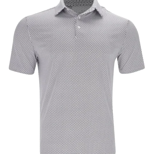 Under Armour UA Playoff Ocular Print Shirt Polo Short Sleeve Golf Apparel