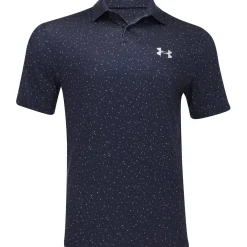 Under Armour UA T2 Green Motif Shirt Polo Short Sleeve Golf Apparel