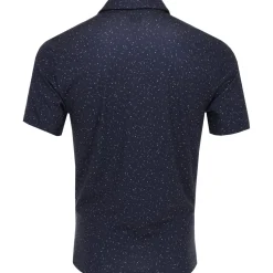 Under Armour UA T2 Green Motif Shirt Polo Short Sleeve Golf Apparel