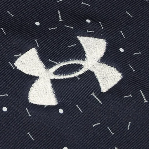 Under Armour UA T2 Green Motif Shirt Polo Short Sleeve Golf Apparel