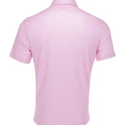 Under Armour UA T2 Green Motif Shirt Polo Short Sleeve Golf Apparel