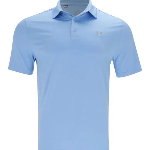 Under Armour UA T2 Green Shirt Polo Short Sleeve Golf Apparel