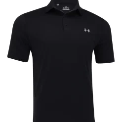 Under Armour UA T2 Green Shirt Polo Short Sleeve Golf Apparel