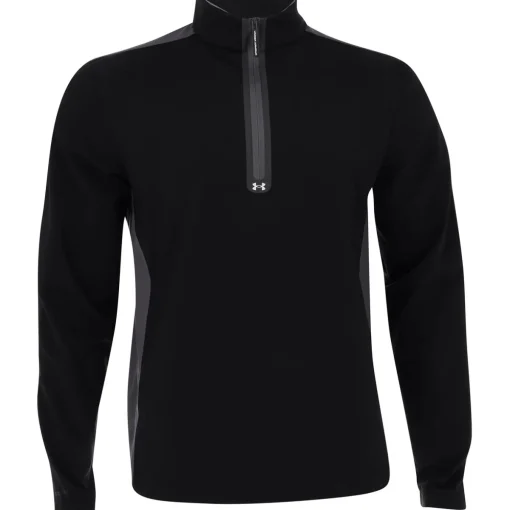 Under Armour UA Voyager Half Sleeve Half Zip Pullover Outerwear Wind Jacket Golf Apparel