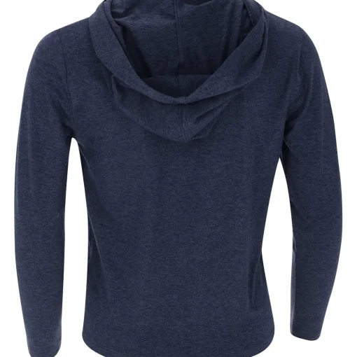 Under Armour UA Youth Aura Heather Hood Outerwear 1/4 Zip Golf Apparel