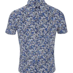 Under Armour UA Youth Drive Print Shirt Polo Short Sleeve Golf Apparel